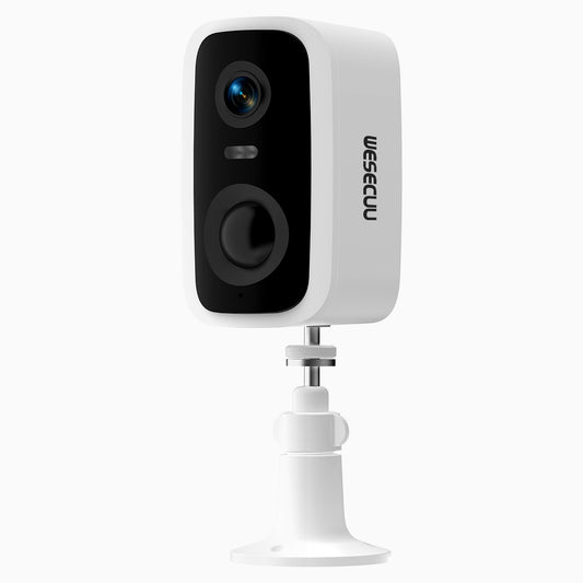 Wesecuu Wireless Powered Al Motion Outdoor Security Camera , 4MP Battery